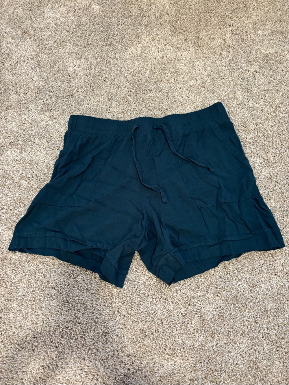 LuLaRoe Teal Drawstring Athletic Shorts